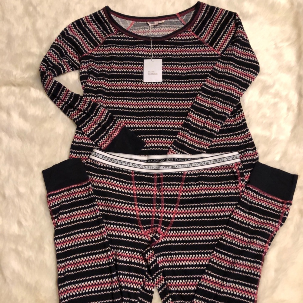 Vitoria Secrets Thermal PJ’s. Size adult medium.